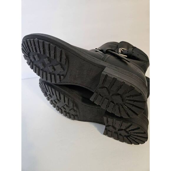 Harley-Davidson Allerton black leather ankle boots. Size 7.5. - Picture 8 of 9